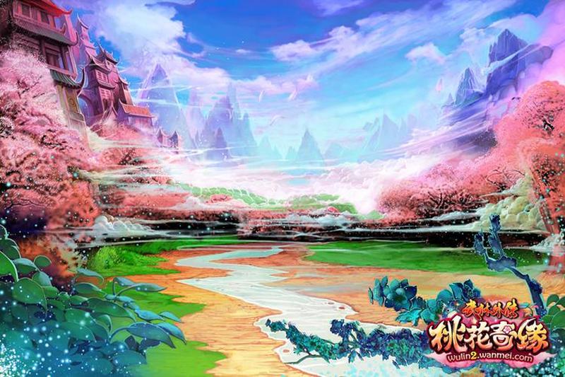 香飘江湖，桃花之恋：楚留香的红尘侠影-第1张图片-铖浩科技