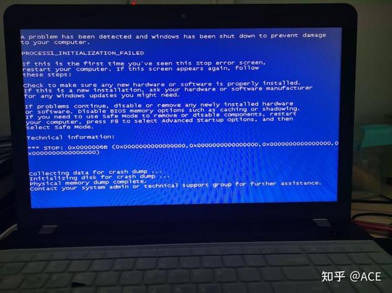 蓝屏代码0x0000006b—蓝屏危急：0x0000006b的噩梦-第1张图片-铖浩科技