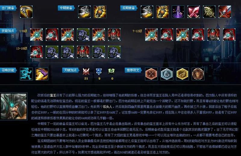 英雄联盟蛮族之王出装(蛮王制霸LOL：神装打造最强站撸王)-第1张图片-铖浩科技