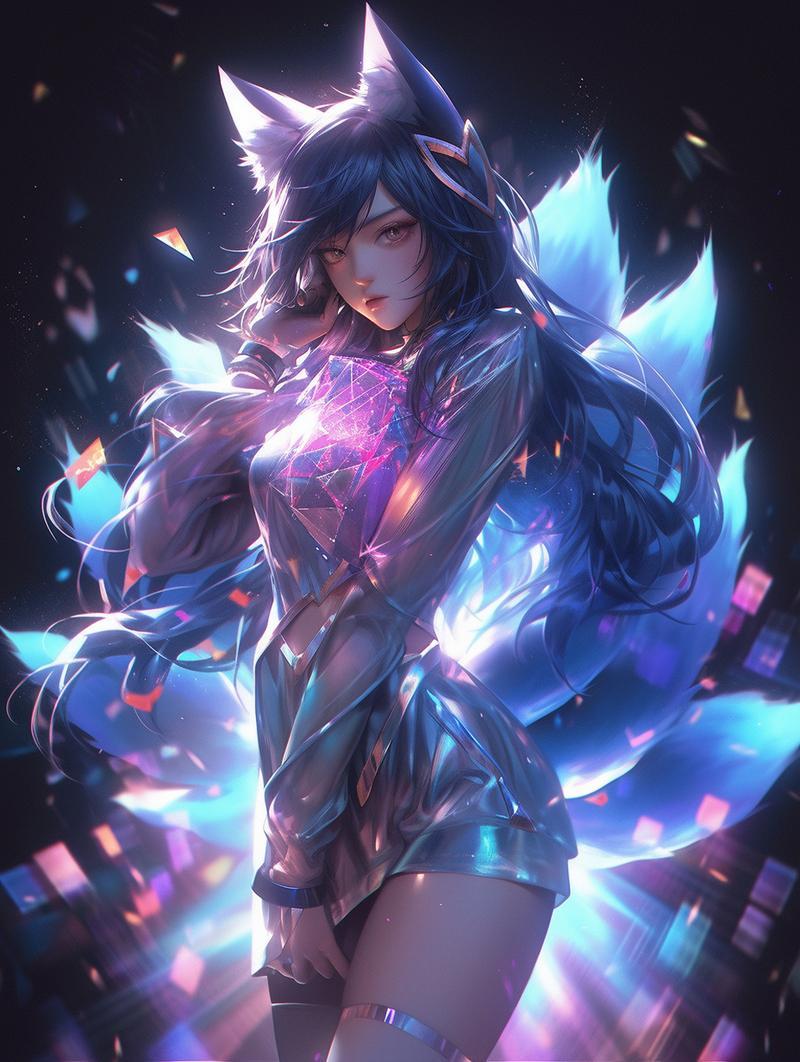 英雄联盟lol阿狸图片(九尾妖狐灵动魅惑，倾城，风华绝代)-第1张图片-铖浩科技