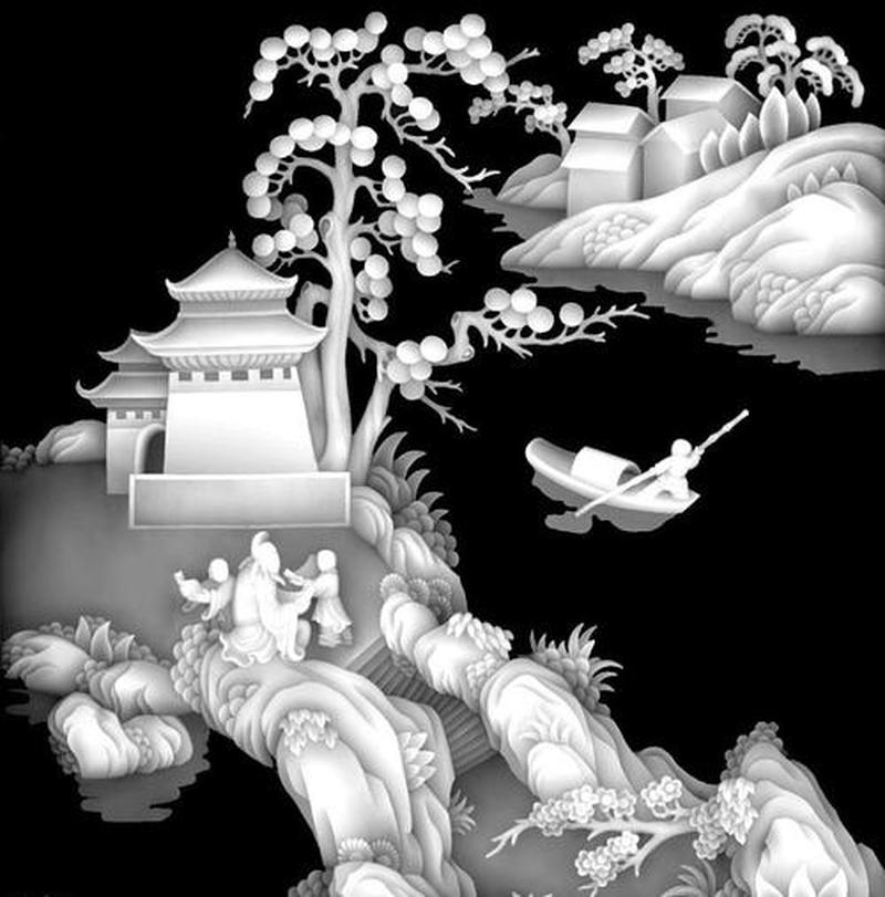 明暗交织，立体呈现：浮雕灰度图的艺术魅力-第1张图片-铖浩科技