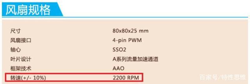 风扇转速标准值解析：常见风扇转速范围-第1张图片-铖浩科技