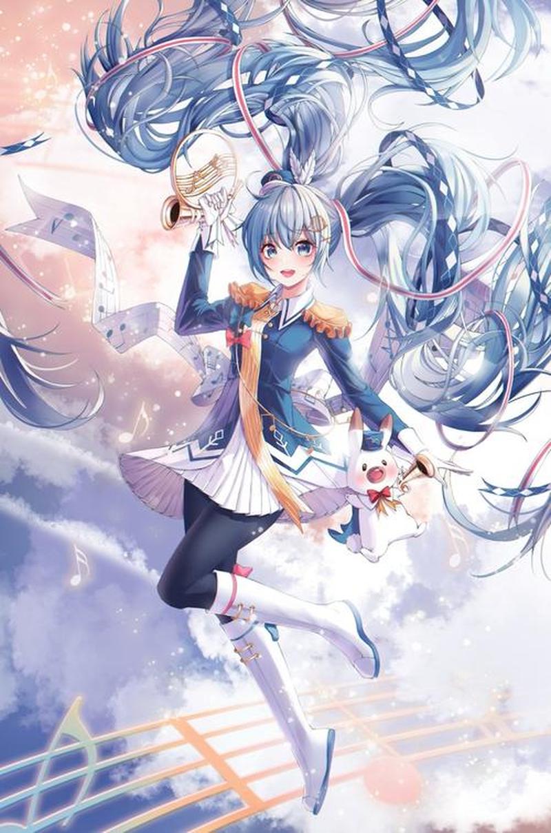 沉醉音符中的少女，心随旋律舞动-第1张图片-情感驿站