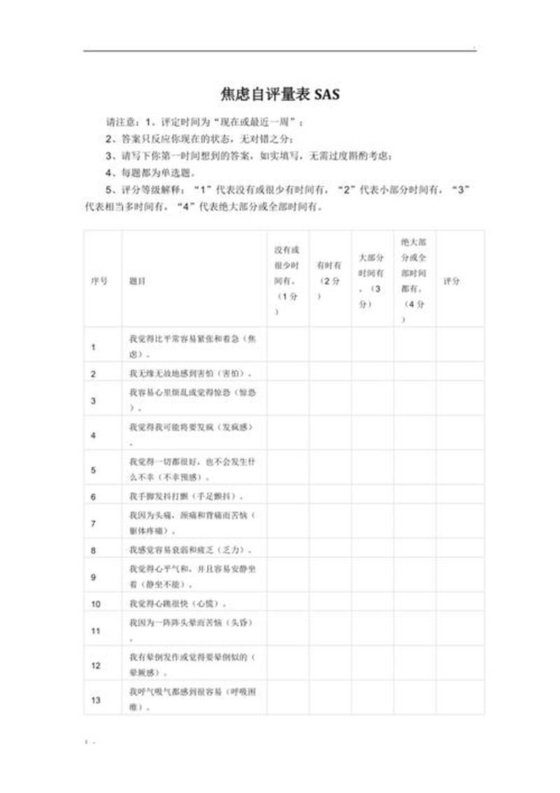 sas焦虑自评量表免费测试_SAS焦虑：探寻社交回避的根源及应对策略-第1张图片-情感驿站