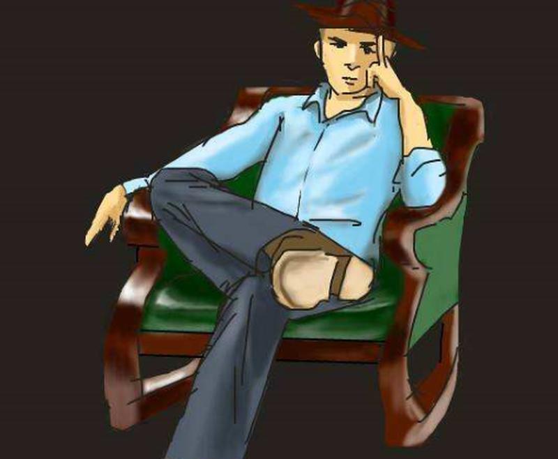 男生跷二郎腿，暗藏玄机探心理-第1张图片-情感驿站