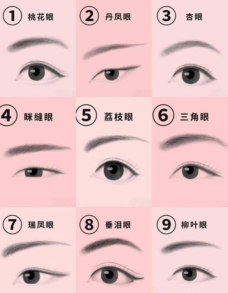 二十种眼形大全图解眼型_一眼知万象 二十种眼形大全图解-第1张图片-情感驿站