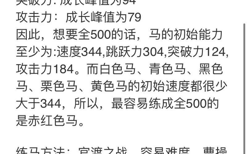 真三国无双5马攻略(真三国无双5攻略刷马)