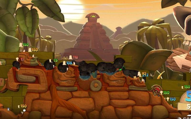  百战天虫重装上阵(百战天虫重装上阵puzzlepack模式第18关)