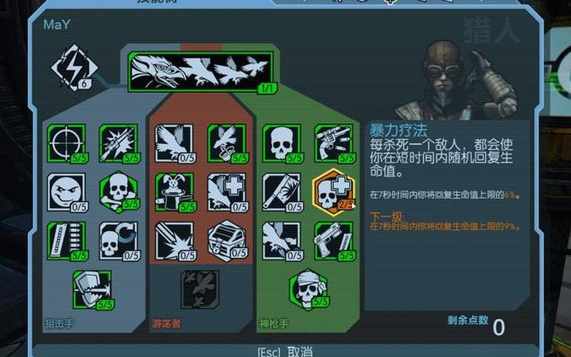 无主之地 技能(无主之地 技能树)