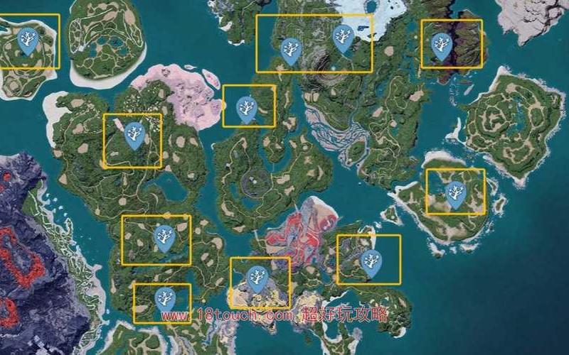  幻兽帕鲁地图(幻兽帕鲁地图怎么全开)