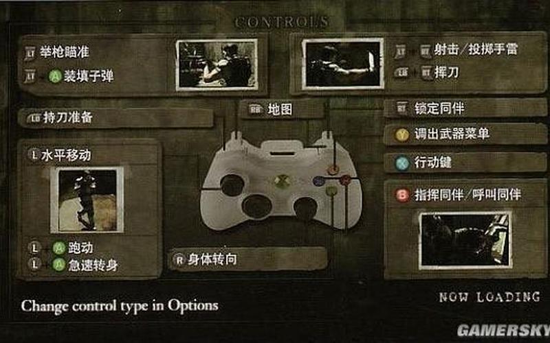  生化危机5手柄设置(生化危机5手柄设置按键)