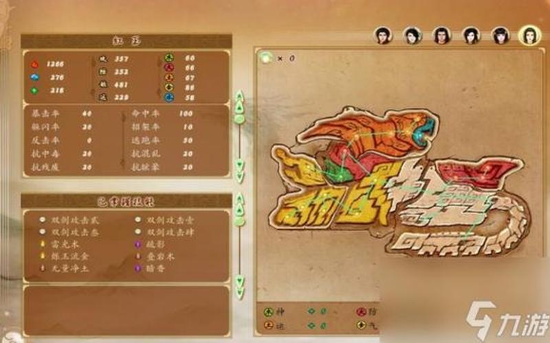  古剑奇谭加点攻略(古剑奇谭加点攻略图)