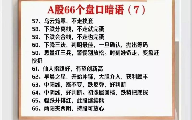 股市盘口暗语(股市盘口暗语1444)-第1张图片-树涛168配资网_配资炒股平台及公司_股票配资门户网