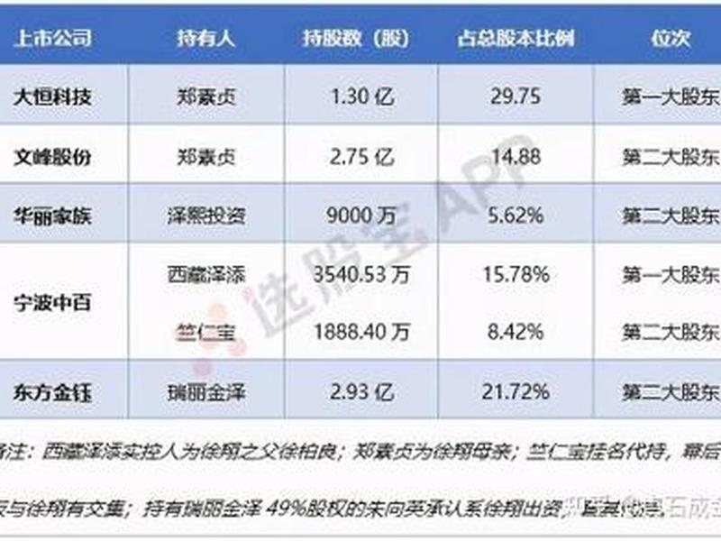 徐翔持仓股票(徐翔持仓的股票)-第1张图片-树涛配资网_配资炒股平台及公司 - 股票配资门户网