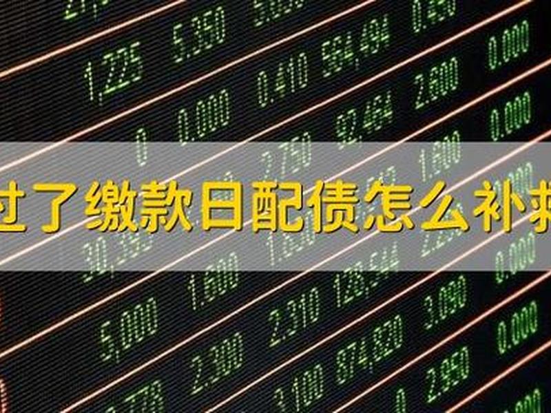 股票配债是什么意思(持有的股票配债是什么意思)-第1张图片-树涛配资网_配资炒股平台及公司 - 股票配资门户网