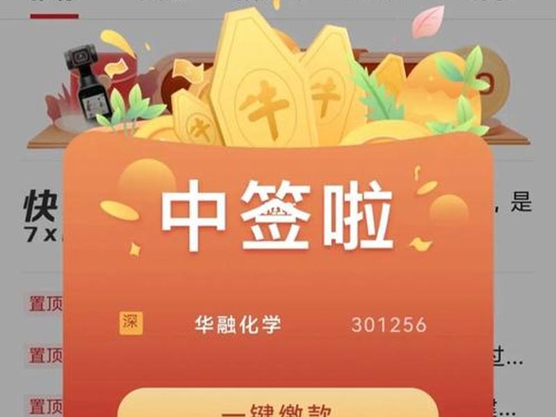 中签了怎么缴款(新股中签了怎么缴款)-第1张图片-树涛配资网_配资炒股平台及公司 - 股票配资门户网