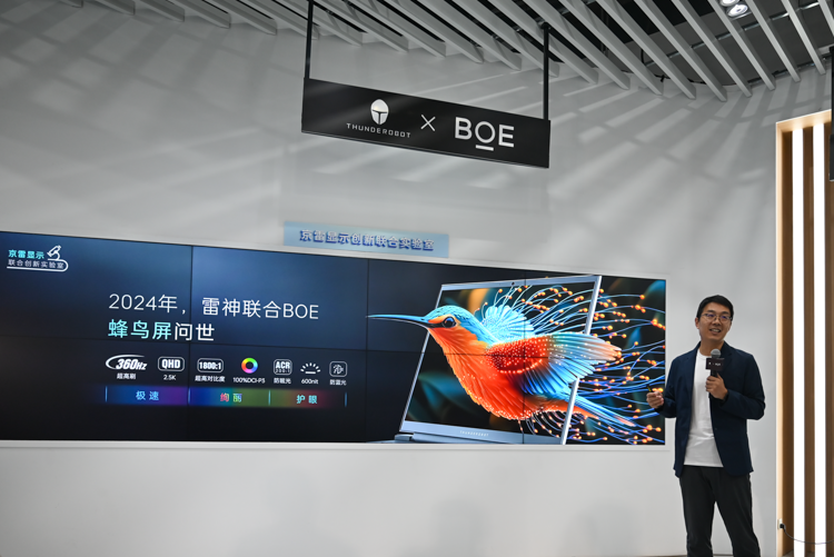 雷神发布“蜂鸟屏”：为游戏用户提供极致视觉体验-第2张图片-科技快讯