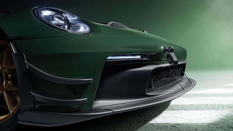 提供1000kg下压力！“蛙王”保时捷911 GT3 RS Manthey官图发布-第2张图片-科技快讯