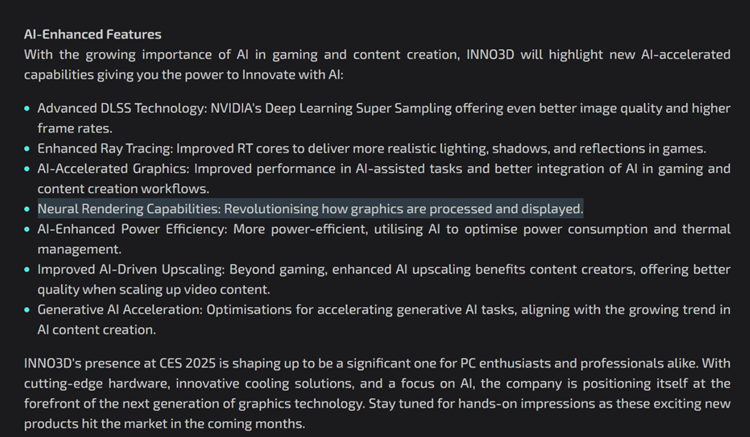 NVIDIA RTX 50系显卡将支持神经渲染：AI大显神通，国内玩家有点悲催-第2张图片-科技快讯