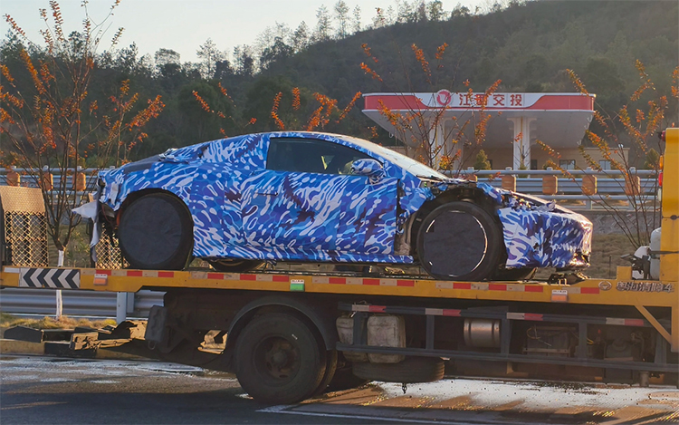性能比肩保时捷911，比亚迪腾势全新双门跑车谍照曝光-第1张图片-科技快讯