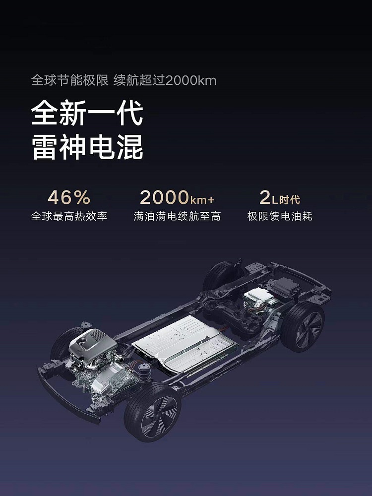 亏电油耗2L/100km？吉利发布新一代雷神电混系统-第1张图片-科技快讯