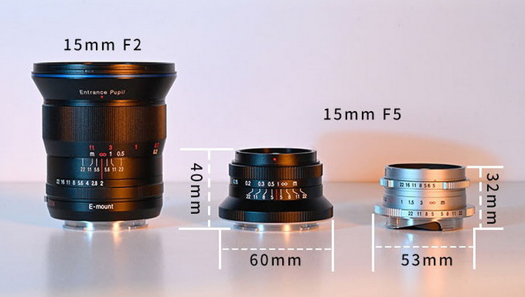只有二两重 老蛙新超广镜头FFⅡ 15mm F5.0重量大小感人-第5张图片-科技快讯