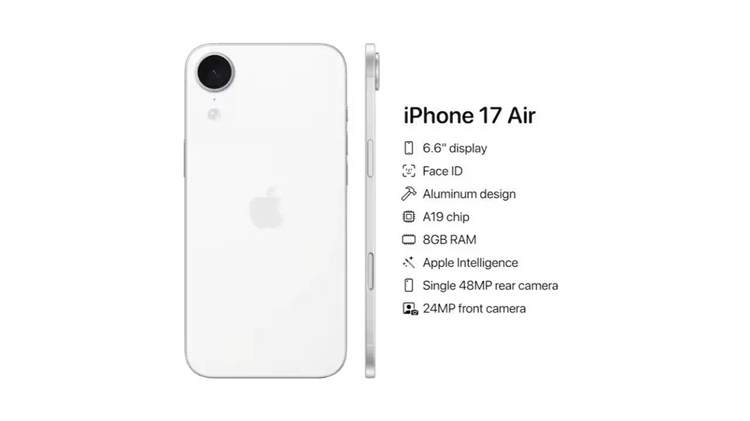 仅厚6mm，iPhone 17 Air将成为有史以来最薄的iPhone，但影像大缩水-第3张图片-科技快讯