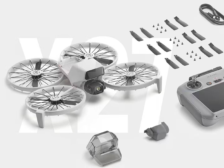 大疆新无人机DJI Flip曝光：造型类似DJI Neo，仅重249克，能飞31分钟-第1张图片-科技快讯