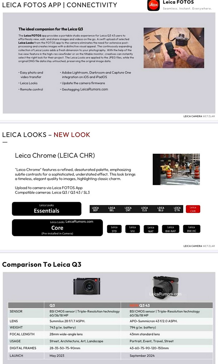 6800美元，徕卡标头便携相机Leica Q3 43价格再创新高-第3张图片-科技快讯