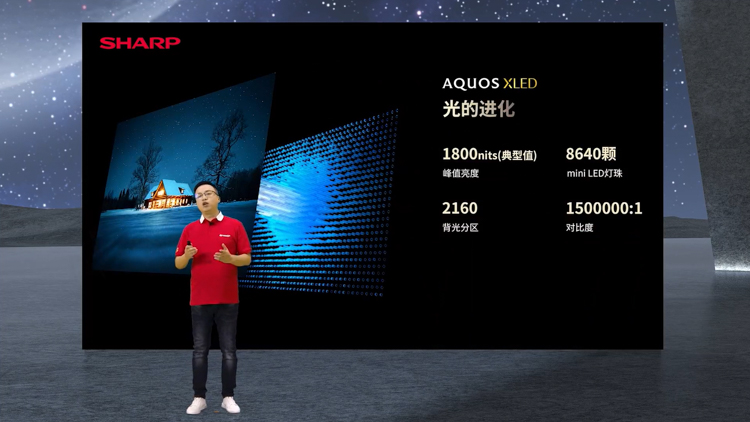 夏普更新旗舰电视 推出mini LED背光AQUOS XLED-第3张图片-科技快讯