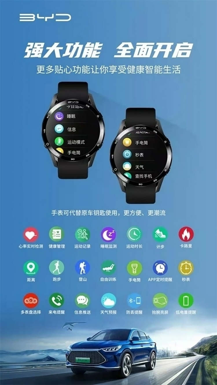 将推出智能手表？比亚迪回应：属实 4月份上市-第2张图片-科技快讯