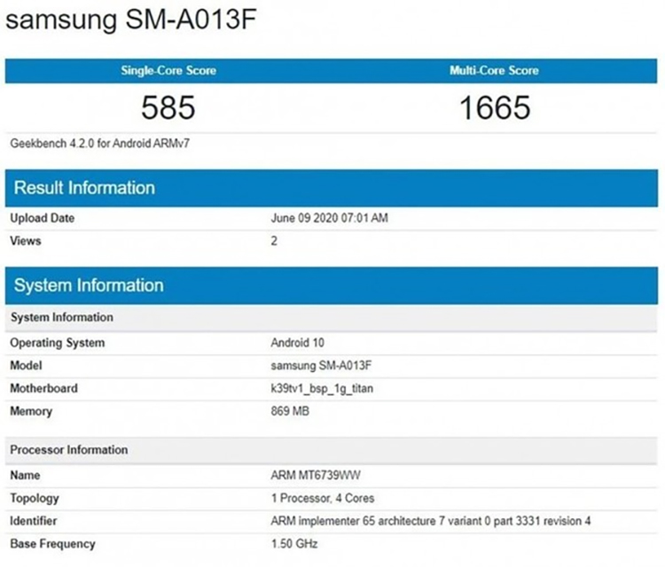 疑似三星可拆卸电池新机更多参数曝光：搭载联发科MT6739 内存仅1G-第1张图片-科技快讯