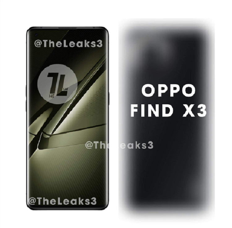 OPPO Find X3渲染图曝光，骁龙888+3K高刷屏-第2张图片-科技快讯