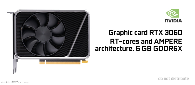 RTX 3060公布显卡外观疑似曝光 采用单风扇设计-第2张图片-科技快讯