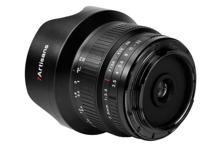 七工匠推出7.5mm F3.5鱼眼镜头 竟是单反卡口-第3张图片-科技快讯
