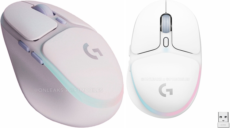 罗技Aurora G700系列游戏键鼠、耳机曝光，白、粉、绿三款颜色，外观梦幻-第2张图片-科技快讯