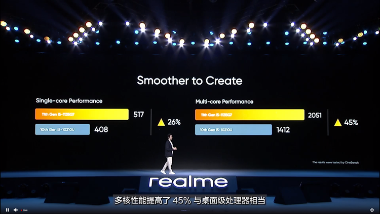 realme推出首款笔记本电脑realme Book：搭载11代酷睿处理器，4299元起-第5张图片-科技快讯