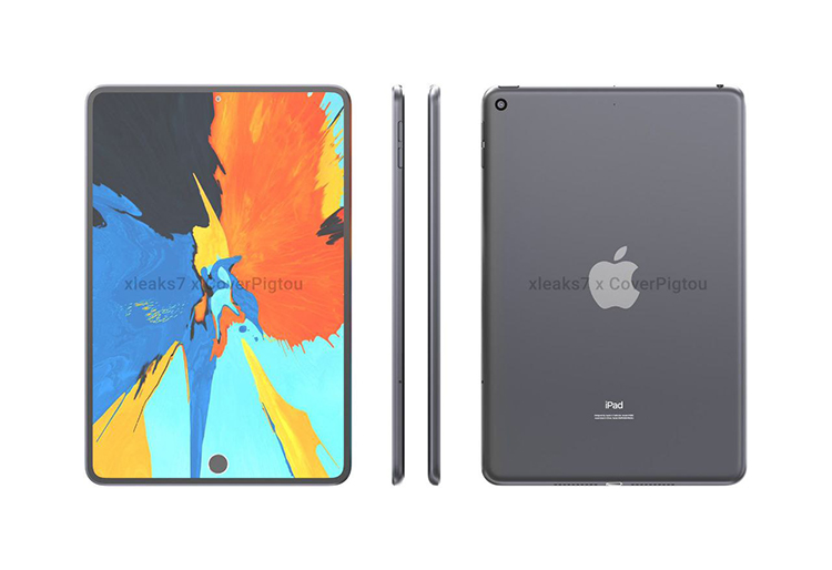 屏下指纹还是屏下挖孔？iPad mini6模型曝光-第1张图片-科技快讯