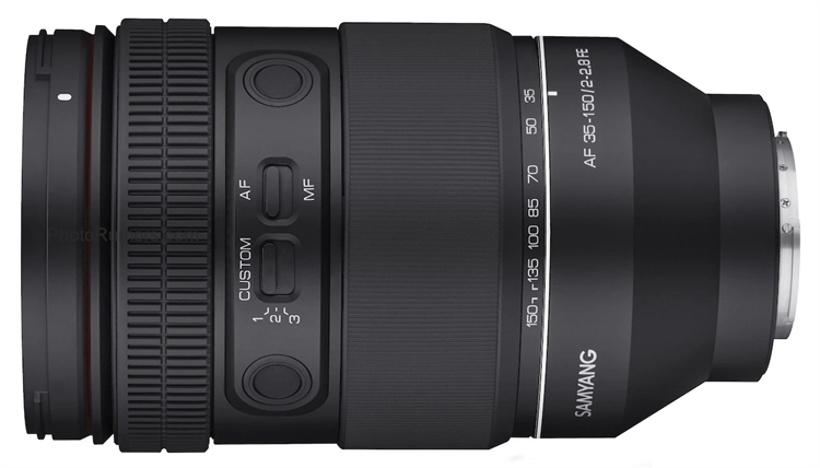 比腾龙更便宜！Samyang本月6日发布AF35-150mm F2-2.8 FE自动对焦镜头-第4张图片-科技快讯
