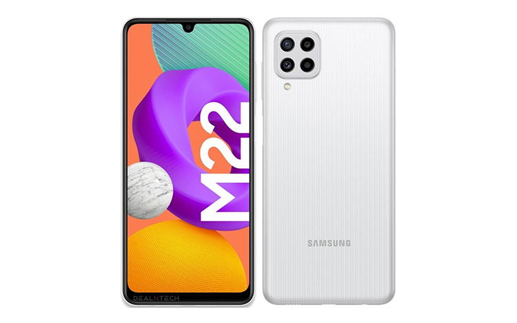 三星Galaxy M22手机渲染图曝光：搭载联发科 Helio G80 支持90Hz刷新率-第1张图片-科技快讯