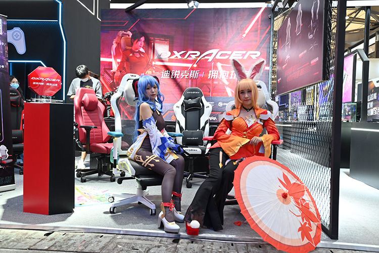 ChinaJoy2021丨提供更加舒适的游戏体验 迪锐克斯电竞椅亮相展会现场-第7张图片-科技快讯
