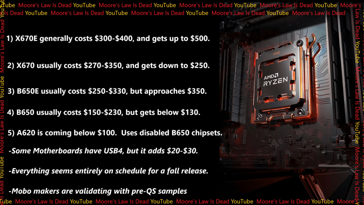 AMD600系芯片组价格曝光：更高售价达500美元-第1张图片-科技快讯