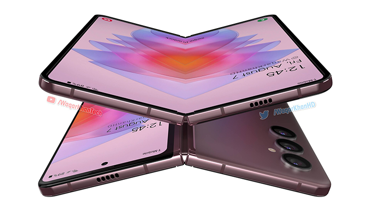 疑似三星Galaxy Z Fold4渲染图曝光 机身或带有S-Pen收纳插槽-第3张图片-科技快讯