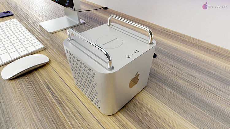 Mac Pro 2021概念渲染图曝光，依然刨丝器设计，搭载苹果自研处理器-第1张图片-科技快讯