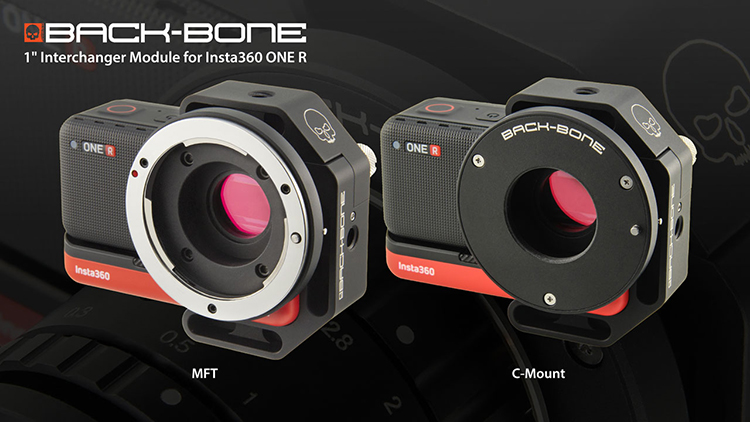 Back-bone魔改Insta360 ONE R 可搭配M43镜头使用-第1张图片-科技快讯