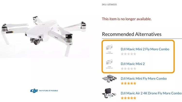 大疆Mavic Mini 2价格偷跑 单机身售价449美元-第1张图片-科技快讯