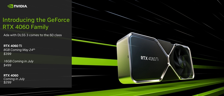 英伟达发布GeForce RTX 4060系列显卡：2399元起-第1张图片-科技快讯