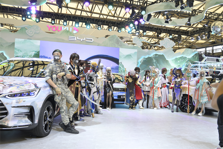 ChinaJoy2021 | 比亚迪海豚、欧拉好猫GT、传祺影豹等多款新车亮相-第9张图片-科技快讯