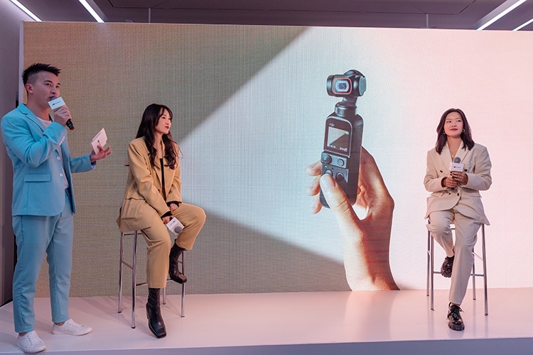 随手拍大片的真vlog神器 大疆DJI Pocket 2惊艳新品体验会-第12张图片-科技快讯