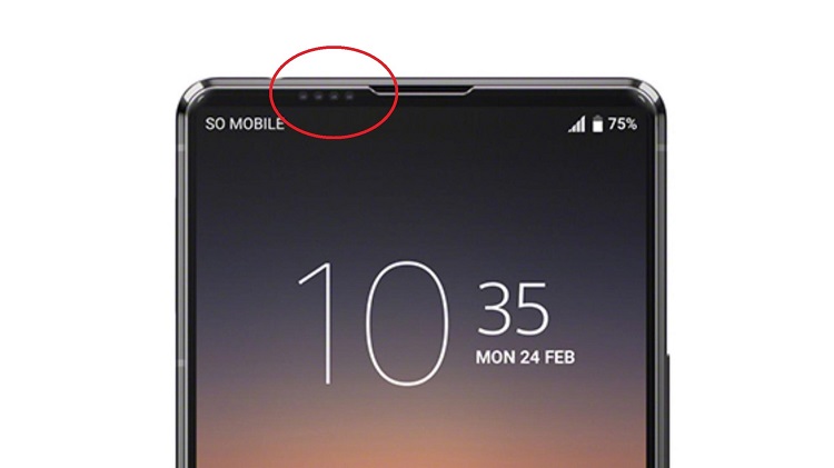 索尼Xperia 1 V手机渲染图曝光，在额头边框中加入了微型相机-第1张图片-科技快讯